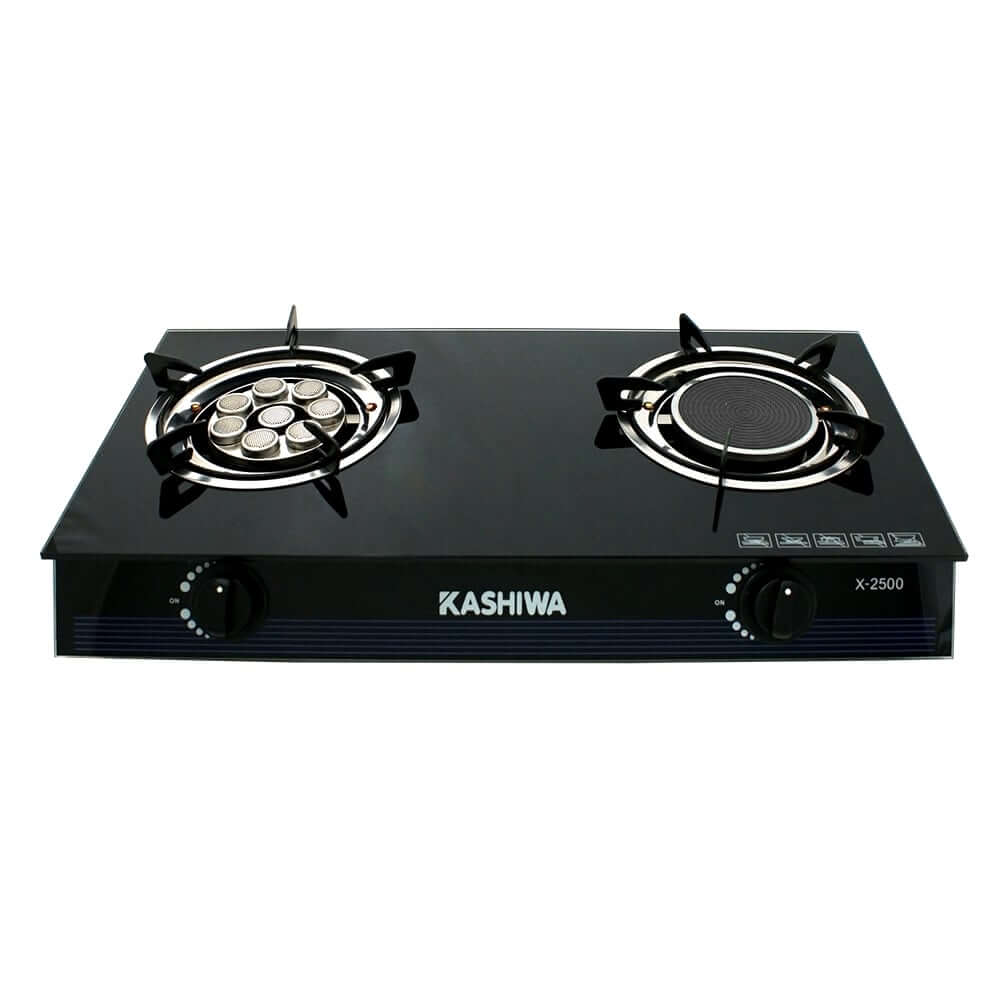 เตาแก๊สตั้งโต๊ะ KASHIWA รุ่น X-2500 สีดำ_7